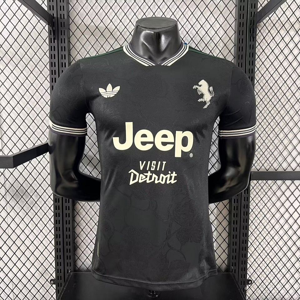 AAA Quality Juventus 25/26 Third Black Sponsor Jersey(Player)